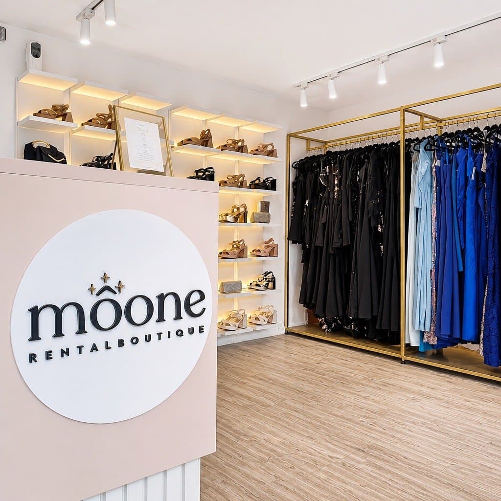 Interior de Môone Rental Boutique